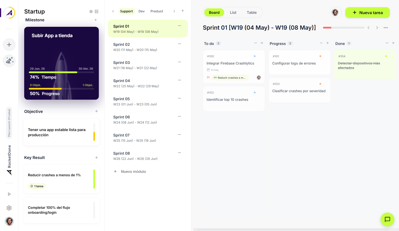 RocketDone App
