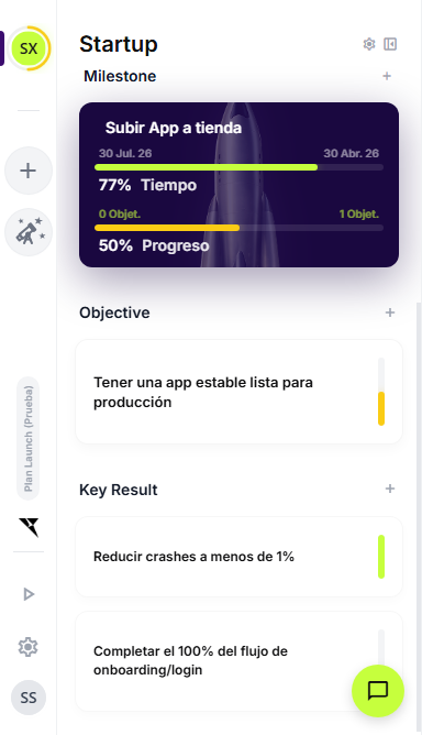 RocketDone Screen 1